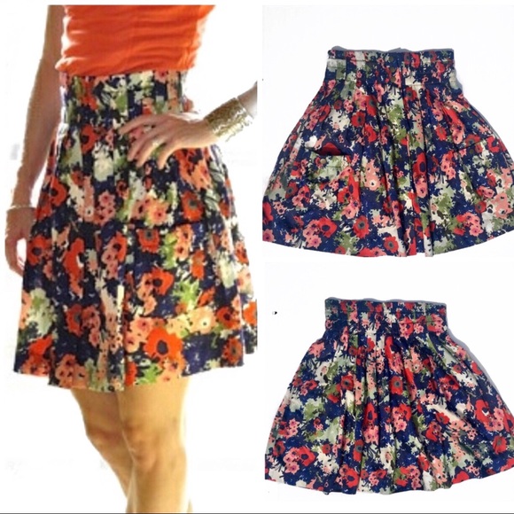 Anthropologie Dresses & Skirts - Anthropologie Parameter Floral Skirt- Small EUC
